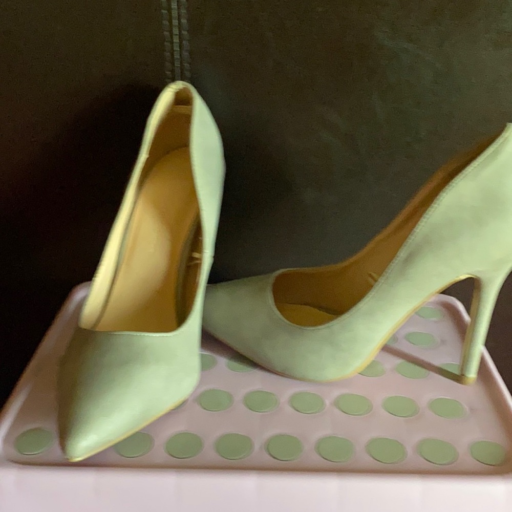 Grey heels